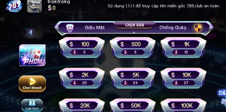 Chinh Phục Phỏm Tại 789Club Nhận Thưởng Lớn Hằng Ngày Với Chiến Thuật Đỉnh Cao