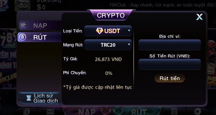 Rút Tiền 789Club Hướng Dẫn Cách Thanh Toán Tiền Thắng Cược Nhanh Chóng Nhất