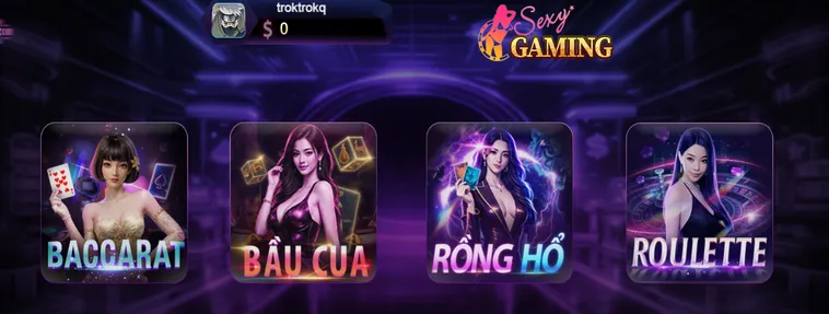 Sexy Gaming Live Tại 789Club Thiên Đường Giải Trí Cho Cược Thủ Thượng Lưu