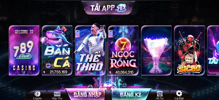 Cổng Game 789Club - Đa Dạng Các Trò Chơi Thắng Tiền Dễ Dàng Cho Mọi Cược Thủ